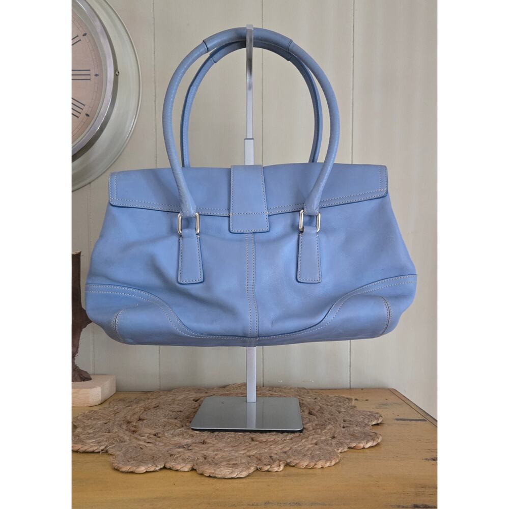 Coach Soho Flap Satchel Ladies Bag - Picture 3 of 12